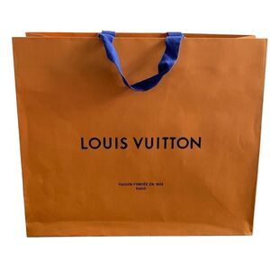Louis Vuitton Empty 16”x 13” Shopping Tote - Medium Empty Gift Bag